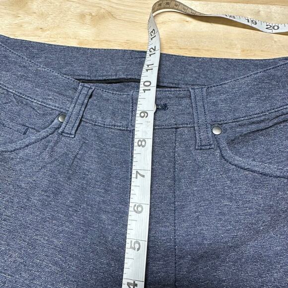 Lululemon ABC Pant Slim Tech Canvas Heathered Deep Navy Men's Size 28 x 29 EUC - Picture 9 of 10